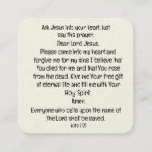 福音書カード スクエア名刺 (裏面)