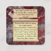 福音書カード スクエア名刺 (裏面)