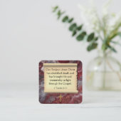 福音書カード スクエア名刺 (スタンド正面)