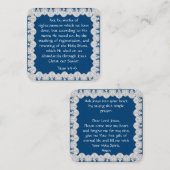 福音書カード スクエア名刺 (正面/裏面)