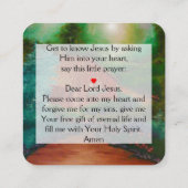 福音書カード スクエア名刺 (裏面)