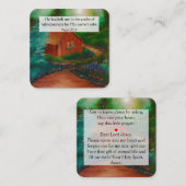 福音書カード スクエア名刺 (正面/裏面)