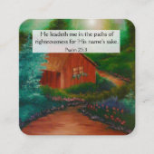 福音書カード スクエア名刺 (正面)