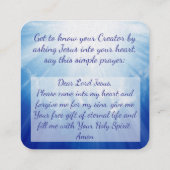 福音書カード スクエア名刺 (裏面)