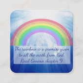 福音書カード スクエア名刺 (正面)