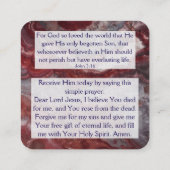 福音書カード スクエア名刺 (裏面)