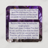 福音書カード スクエア名刺 (裏面)