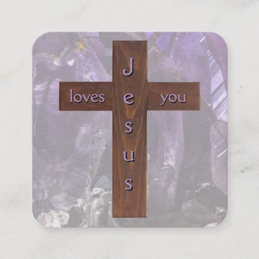 福音書カード スクエア名刺 (正面)