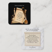 福音書カード スクエア名刺 (正面/裏面)