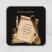 福音書カード スクエア名刺 (正面)