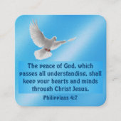 福音書カード スクエア名刺 (正面)