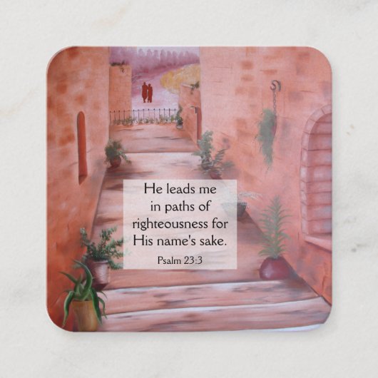 福音書カード スクエア名刺 (正面)