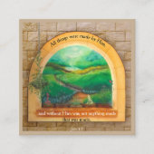 福音書カード スクエア名刺 (正面)