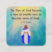 福音書カード スクエア名刺 (正面)