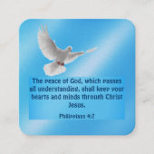 福音書カード スクエア名刺 (正面)