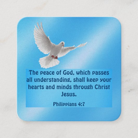 福音書カード スクエア名刺 (正面)