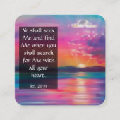 福音書カード スクエア名刺 (正面)