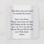 福音書カード スクエア名刺 (裏面)