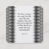 福音書カード スクエア名刺 (正面)