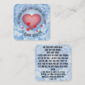 福音書カード スクエア名刺 (正面/裏面)