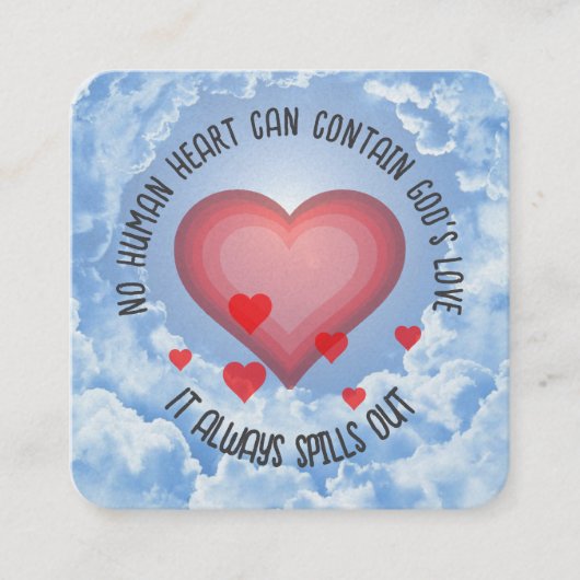 福音書カード スクエア名刺 (正面)