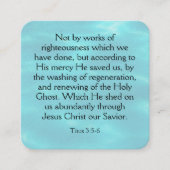 福音書カード スクエア名刺 (正面)