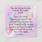 福音書カード スクエア名刺 (裏面)