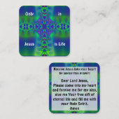 福音書カード スクエア名刺 (正面/裏面)