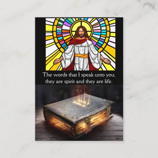 福音書カード 名刺 (正面)