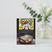 福音書カード 名刺 (スタンド正面)