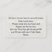 福音書カード 名刺 (裏面)