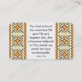 福音書カード 名刺 (正面)