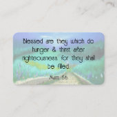 福音書カード 名刺 (正面)