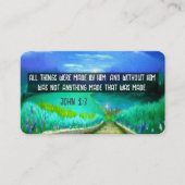 福音書カード 名刺 (正面)