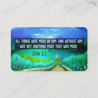 福音書カード 名刺