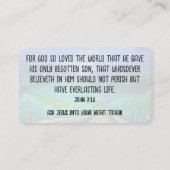 福音書カード 名刺 (裏面)