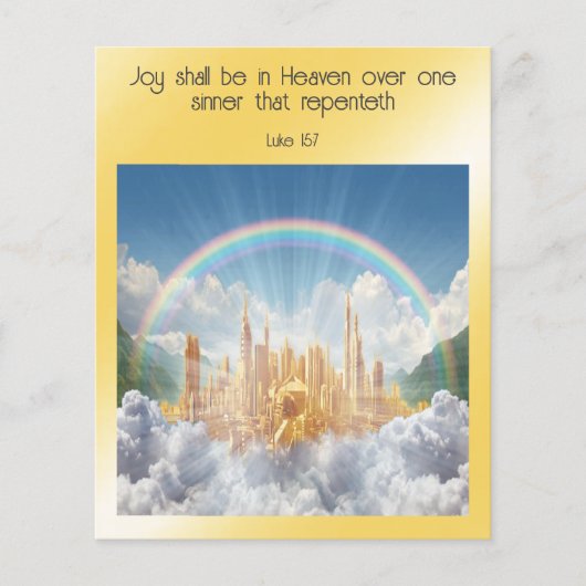 福音路 チラシ (正面)