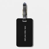 福(Fu)のよ幸運及び恵みまたは中国のなギフト ラゲッジタグ (裏面縦)