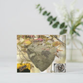 禿げたスズメバチの巣 ポストカード (スタンド正面)