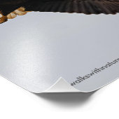 禿げたワシが空に飛び込む フォトプリント (角)