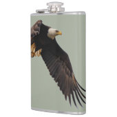 禿げたワシが空に飛び込む フラスク (左)