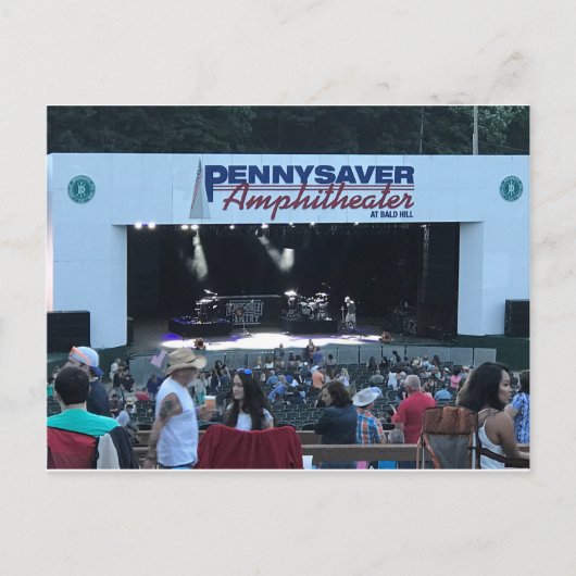 禿げた丘の円形劇場 ポストカード (正面)