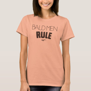 禿げた人の規則 Tシャツ