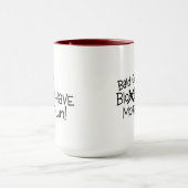 禿げた人はより多くの楽しい時を過します マグカップ (中央)