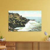 禿げた崖の景色 キャンバスプリント (インサイチュ (リビング))