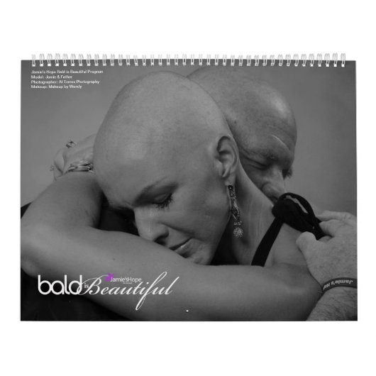 禿げた2018年のJamieの希望は美しいカレンダーです カレンダー (カバー)