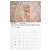 禿げた2018年のJamieの希望は美しいカレンダーです カレンダー (3月 2027)