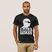 禿げた、badass tシャツ (正面フル)