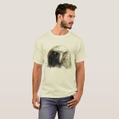 禿げたEagelは直面します Tシャツ (正面フル)