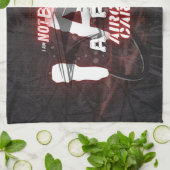 禿げていない、軍隊、軍隊 キッチンタオル (折り畳み)